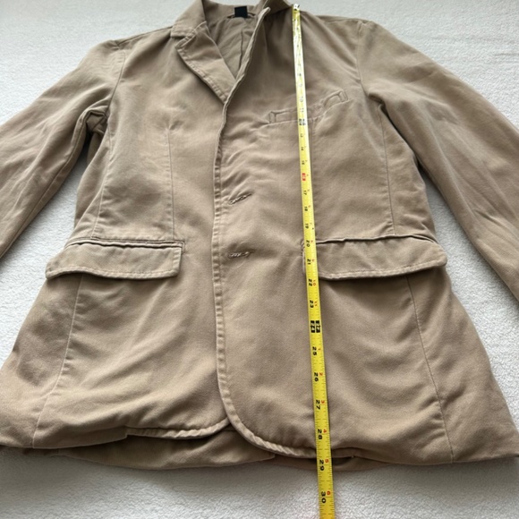 Old Navy | Cotton Tan Blazer | Men’s S EUC - Picture 3 of 14